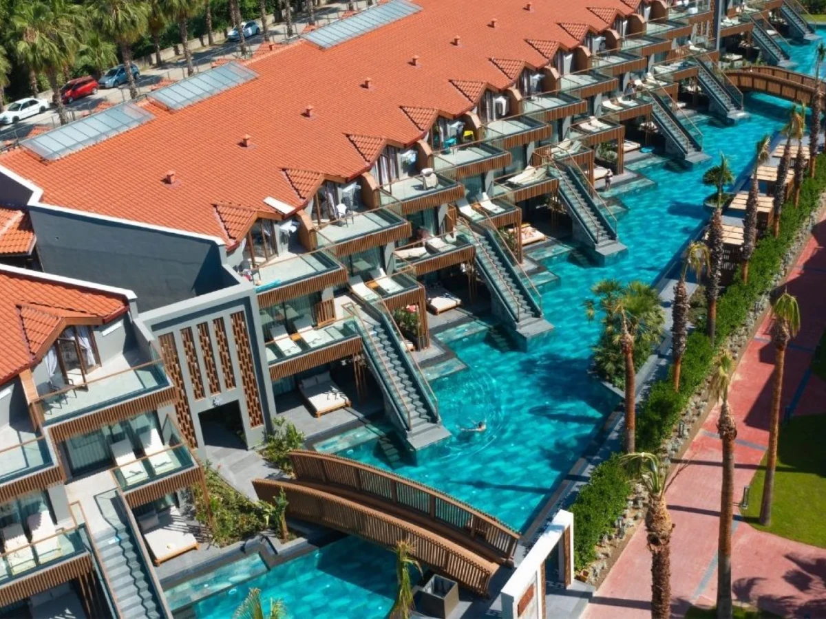 Club Tuana Fethiye Отельный Проект Бассейна