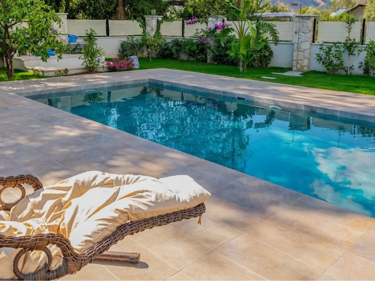 Natural Mocha Antalya Villa Havuzu Projesi