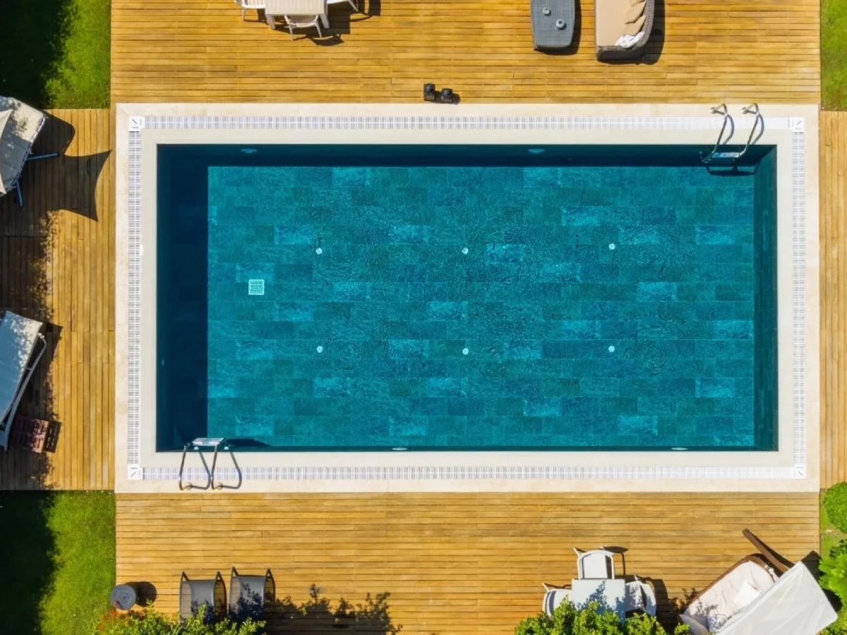 Verde Guatemala Bodrum Проект виллы с бассейном