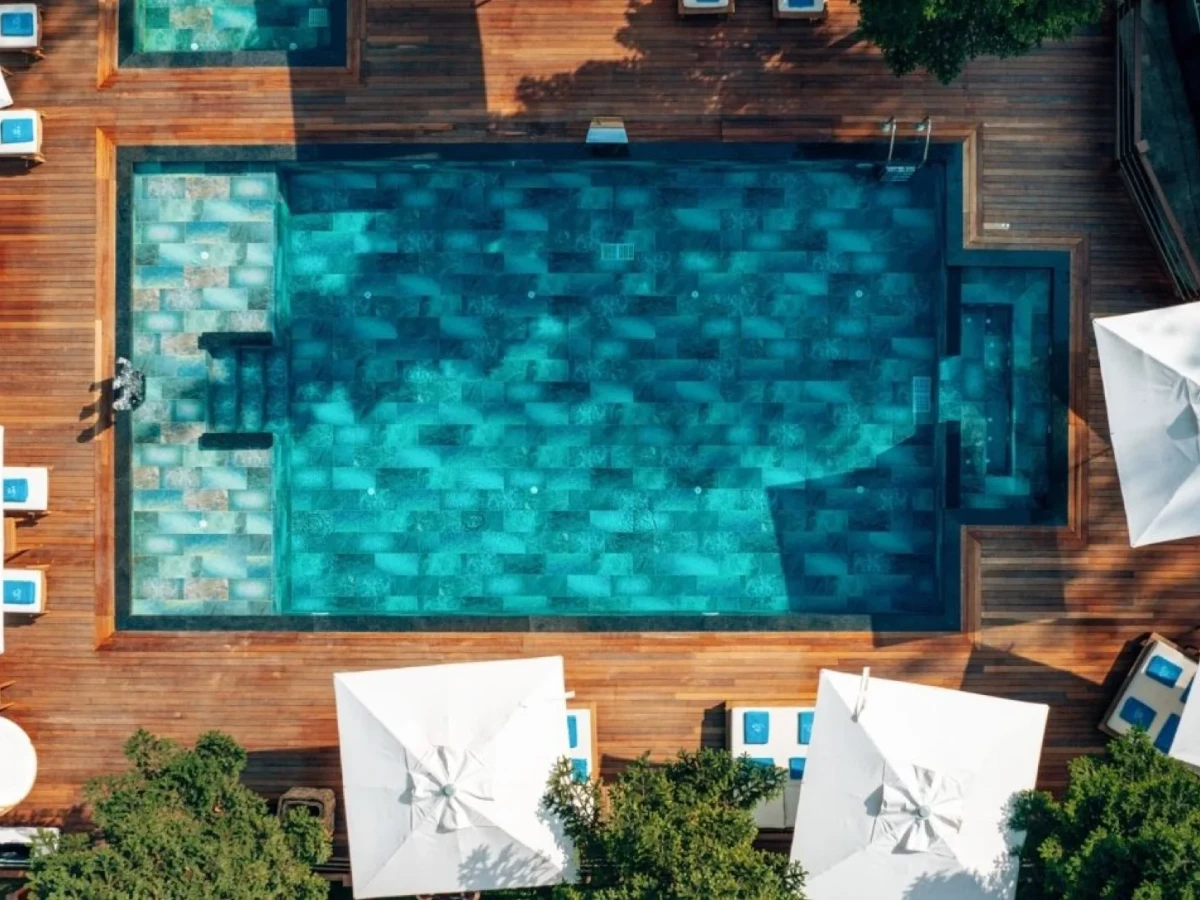 Proyecto de Piscina Olcay Mix en Lale Boutique Hotel Sapanca