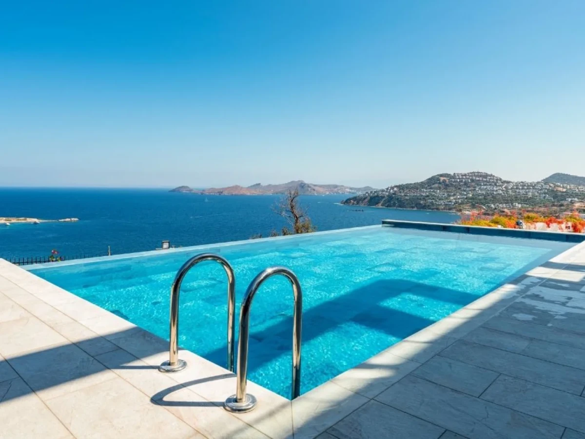 Blue Bead Bodrum Villa Pool Project