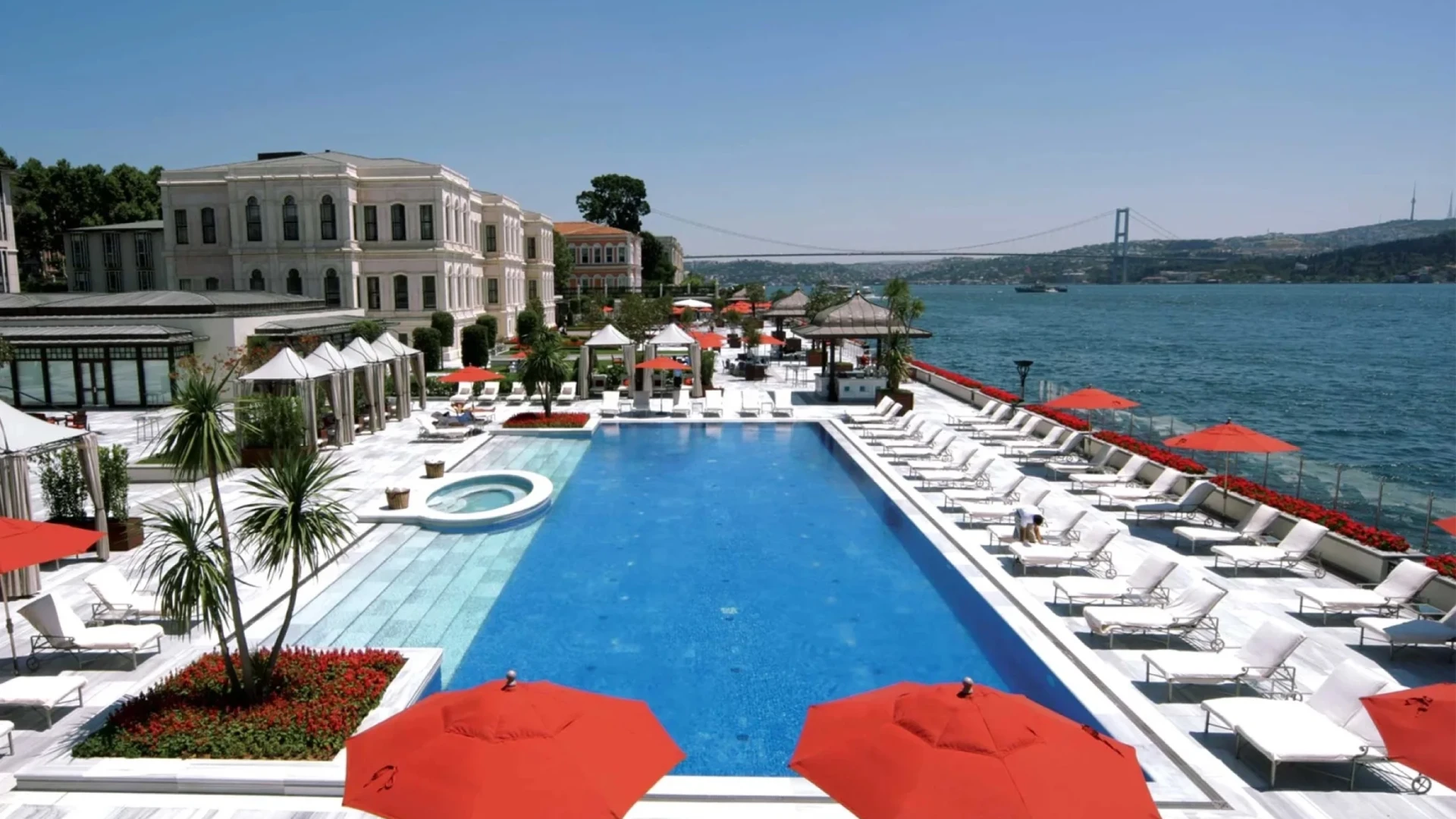 Four Seasons Hotel Istanbul At The Bosphorus Otel Havuzu Projesi