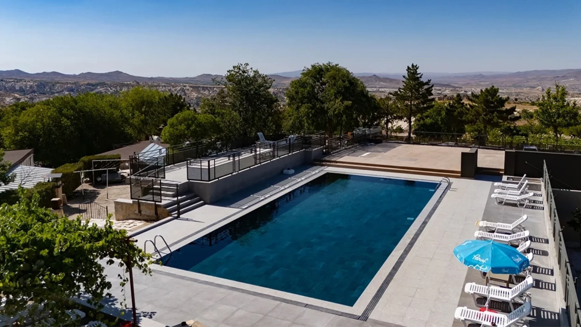 Kapadokya Kaya Camping Otel Havuzu Projesi