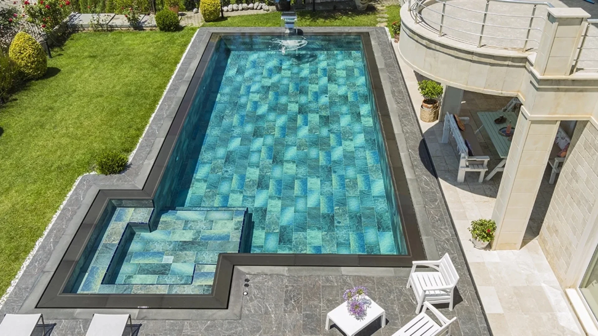 Olcay Mix İstanbul Acarkent Sitesi Havuz Projesi