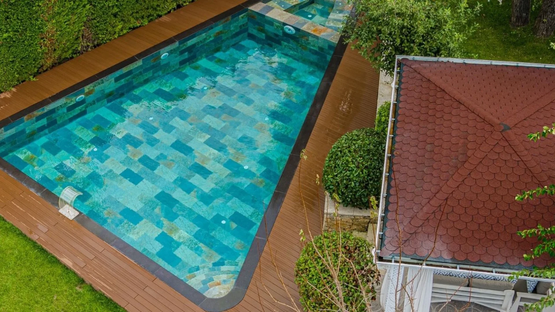 Pool Mix Kemerburgaz Villa Havuzu Projesi