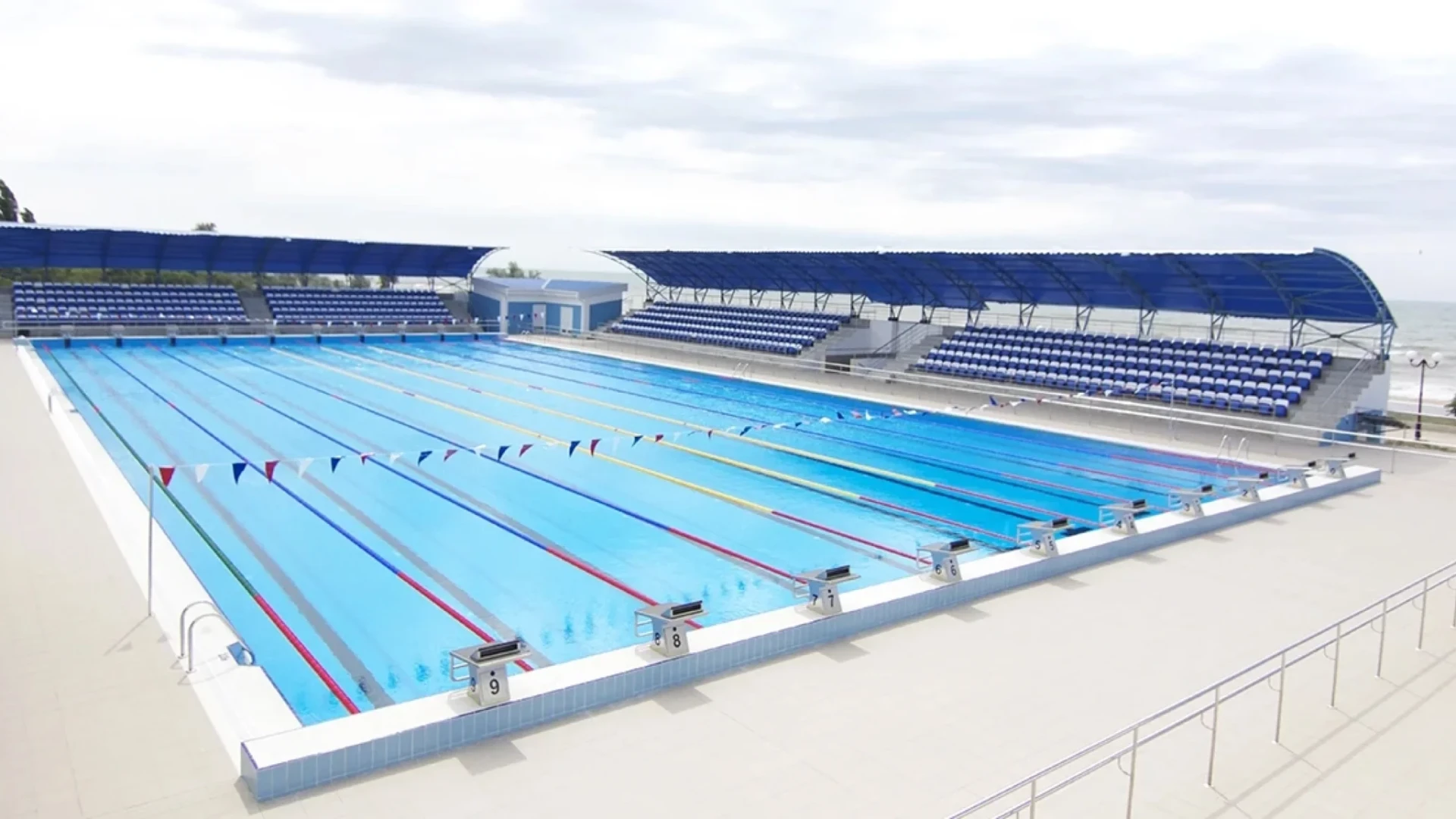 Zaozerne Sports Centre Evolution Havuz Projesi