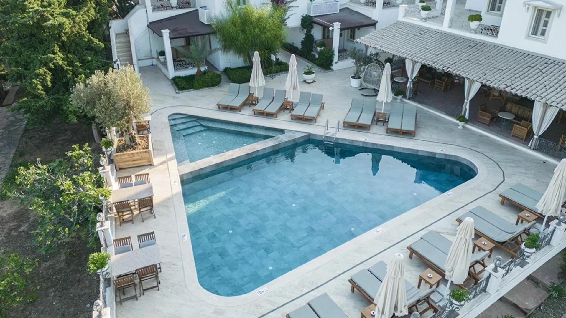 Manzara Luxury Boutique Hotel Havuzu Projesi