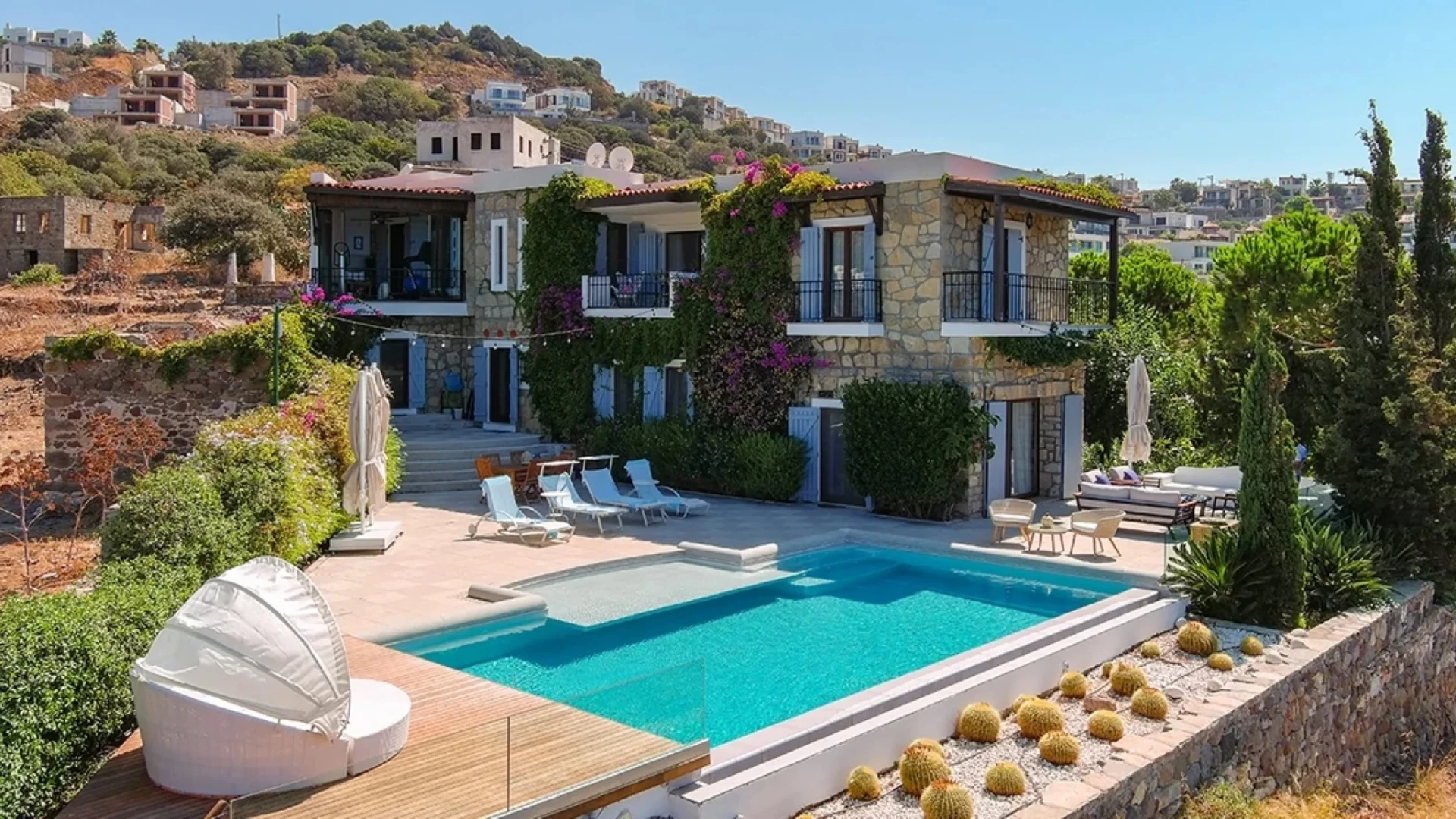 Snow White Bodrum Villa Havuzu Projesi