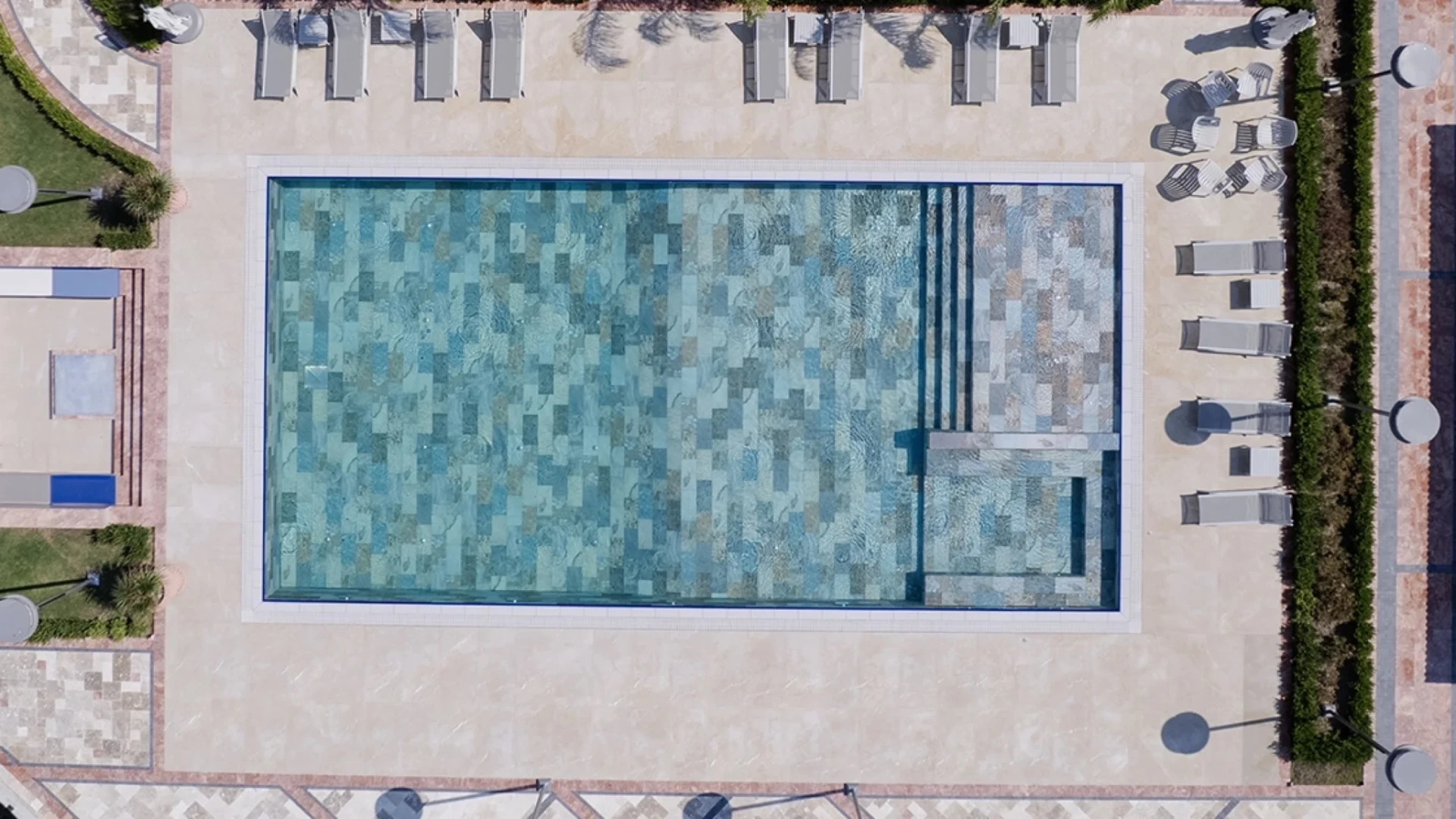 Fossil Mix Villa Pool Project