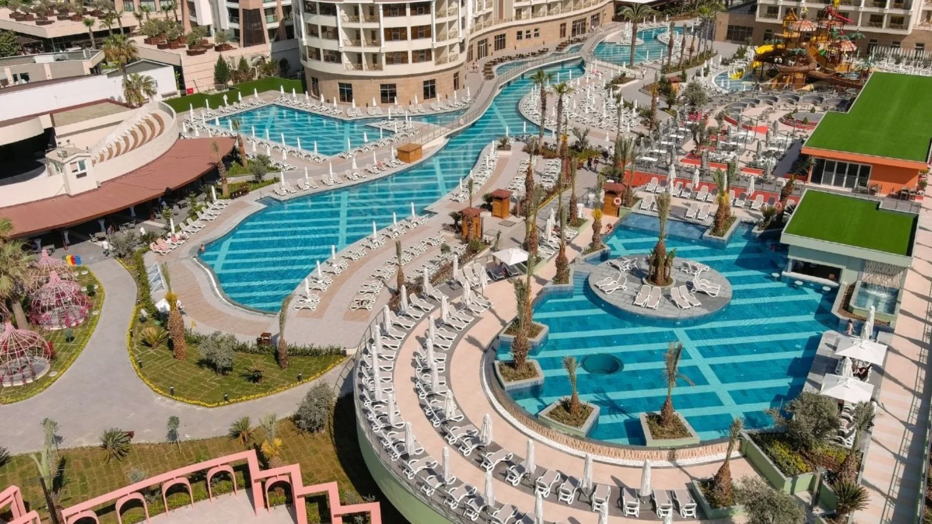 Kirman Belazur Resort & SPA Hotel Havuzu Projesi