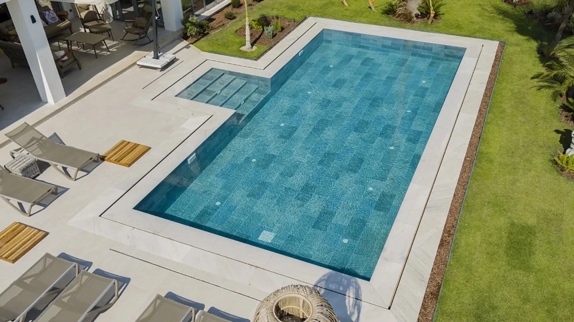 Firuze Mix Bodrum Villa Havuzu Projesi