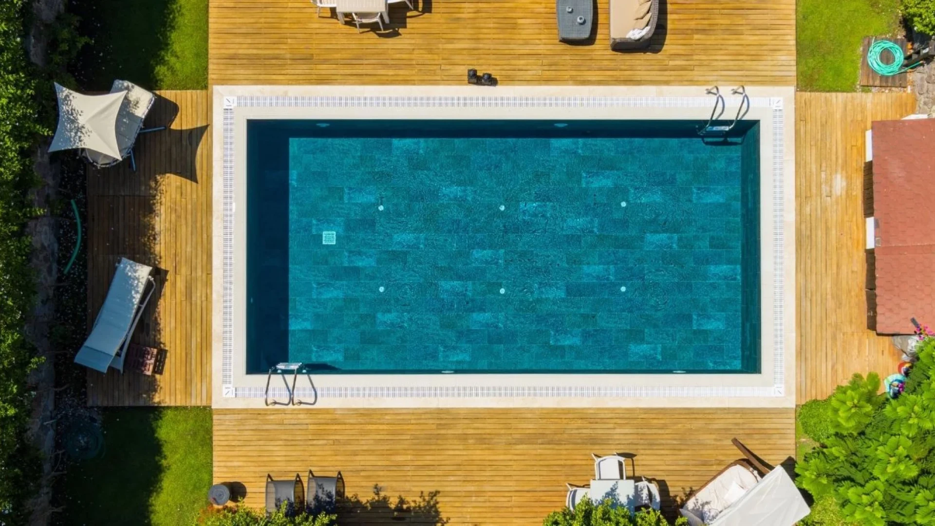 Verde Guatemala Bodrum Villa Schwimmbad Projekt