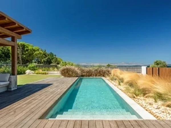 Antique Beige İzmir Çeşme Villa Pool Project