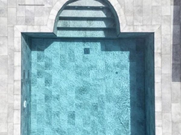 Antique Grey Muğla Villa Havuzu Projesi