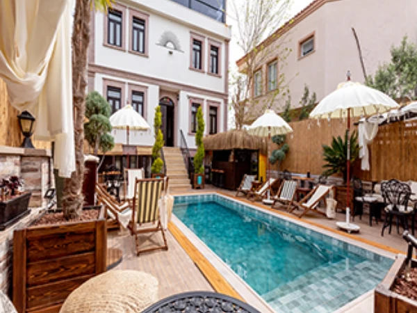 Parna Hotel & Bistro Cunda Проект бассейна