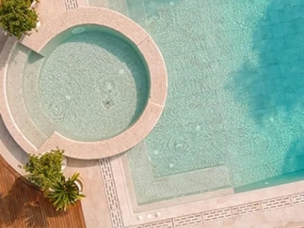 Antique Beige İzmir Narlıdere Villa Pool Project