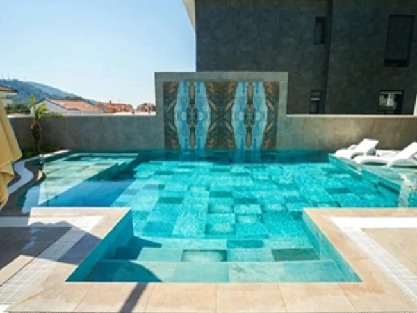 Projet De Piscine Et Terrasse Firuze Mix Muğla