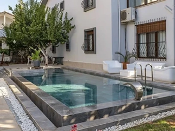 Antique Grey Antalya Döşemaltı Villa Havuzu Projesi