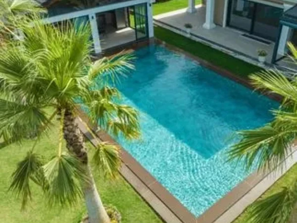 Antique Grey İzmir Villa Havuzu Projesi