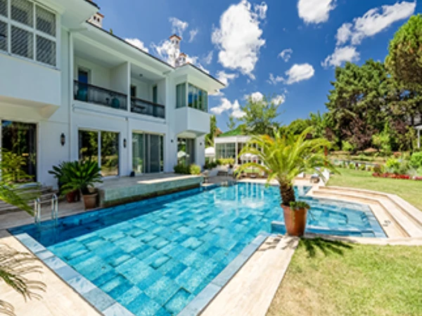 Proyecto de Piscina de Villa Blue Bead Kemer Country