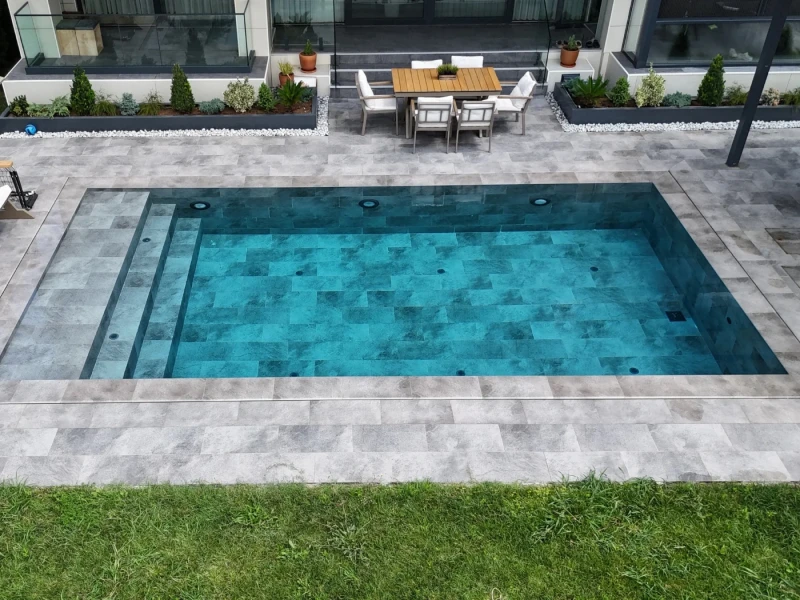 Antique Grey The 34 Projet de piscine de villa Seyri Sapanca