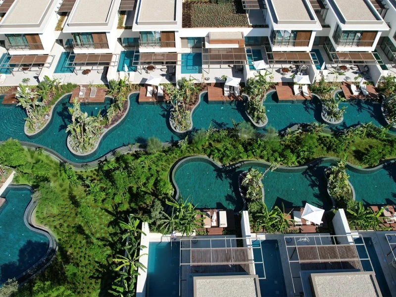 Bayou Villas Antalya Otel Havuzu Projesi
