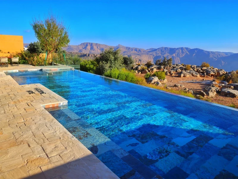 Anantara Al Jabal Al Akhdar Resort Otel Havuzu Projesi