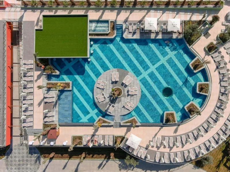 Kirman Belazur Resort & SPA Hotel Havuzu Projesi