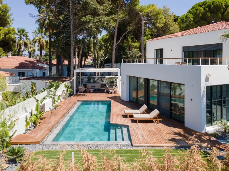 Antique Grey İzmir Şantiye Evleri Villa Havuzu Projesi