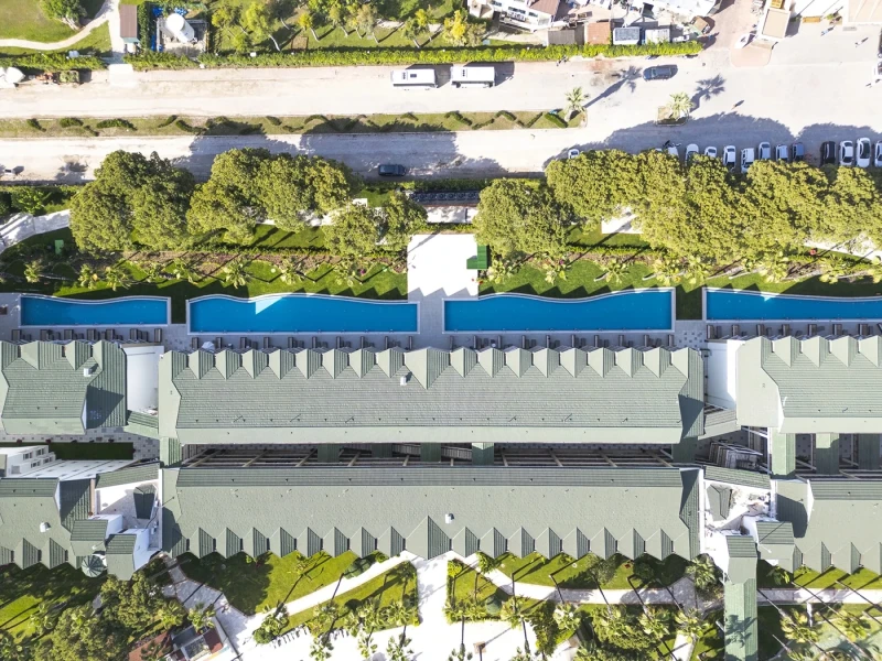 Dobedan World Palace Kemer Otel Havuzu Projesi