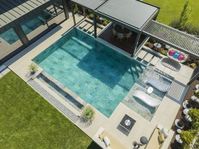 Serastone İstanbul Villa Pool Project