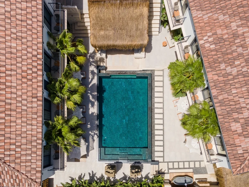 Surga Alaçatı Hotel Havuzu Projesi