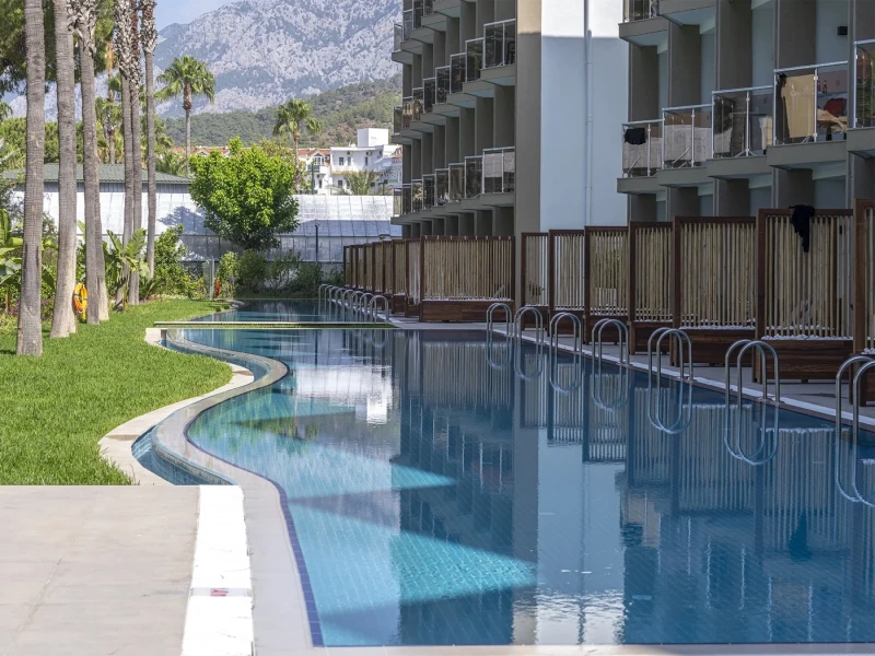 Dobedan World Palace Kemer Hotel Schwimmbecken Projekt