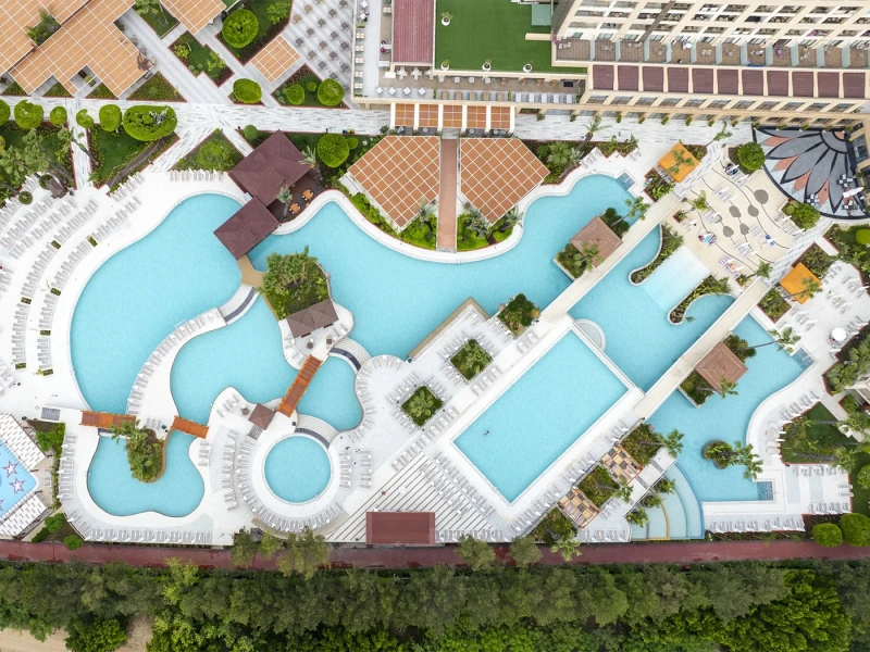 Fame Residence Lara & SPA Otel Havuzu Projesi