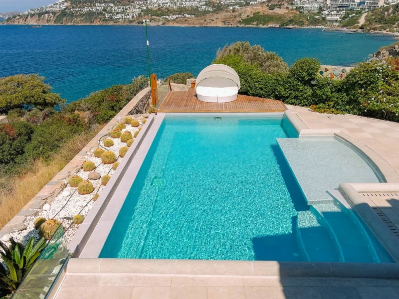 Snow White Bodrum Villa Havuzu Projesi