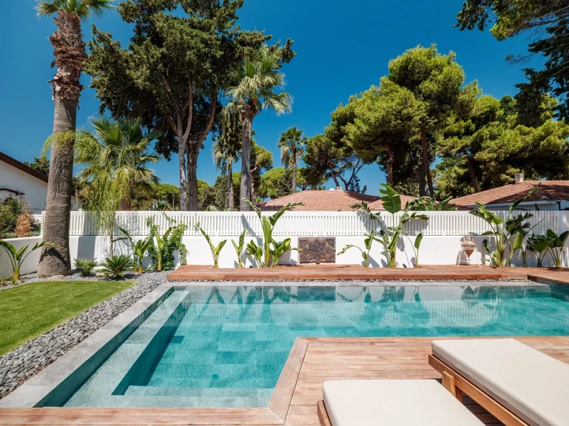 Antique Grey İzmir Şantiye Evleri Villa Havuzu Projesi