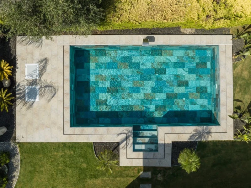 Fossil Mix İzmir Çeşme Villa Havuzu Projesi