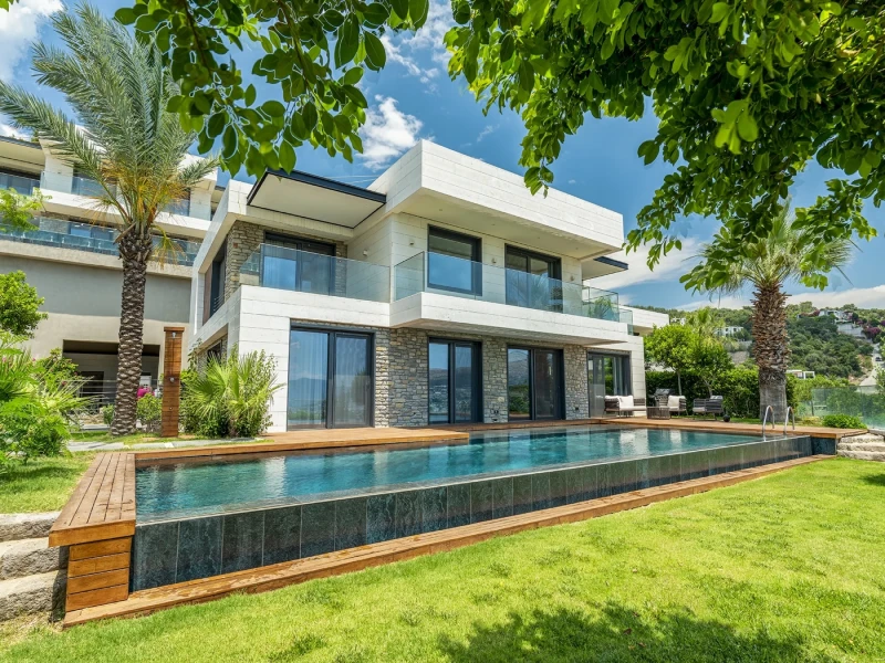 Elysium Premier Bodrum Villa Havuzu Projesi