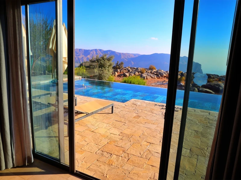 Proyecto de Piscina del Hotel Anantara Al Jabal Al Akhdar Resort