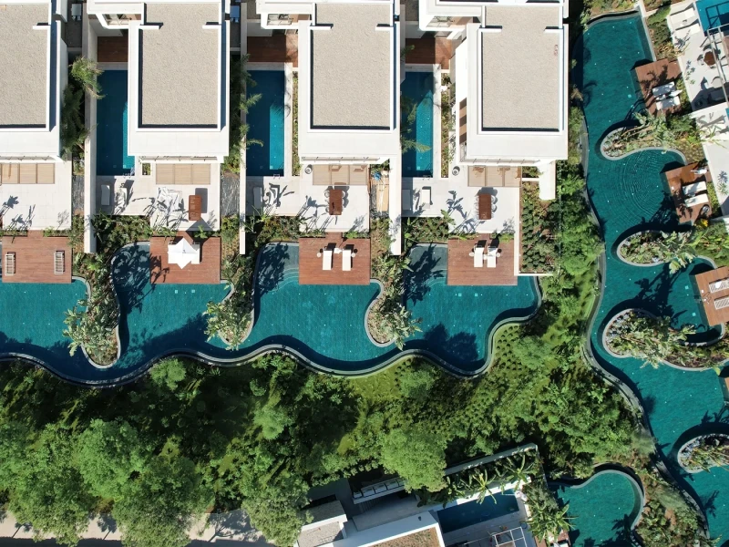Bayou Villas Antalya Otel Havuzu Projesi