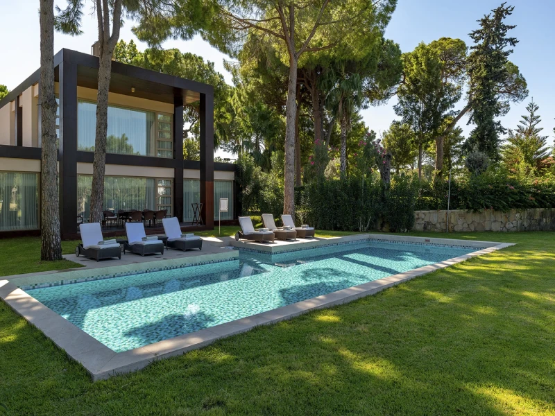 Gloria Serenity Resort Otel Havuzu Projesi