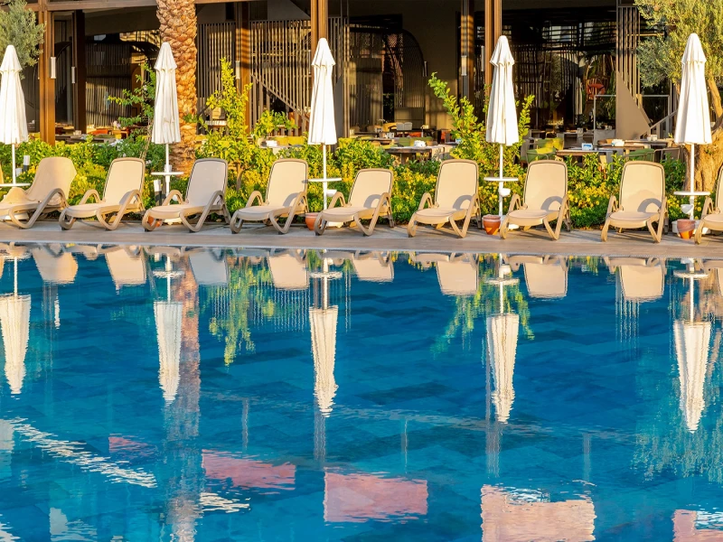 Проект бассейна отеля Kirman Calyptus Resort & Spa