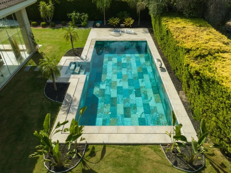 Fossil Mix İzmir Çeşme Villa Havuzu Projesi