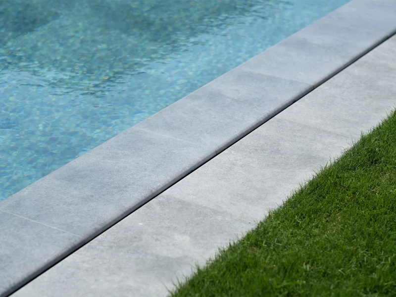 Antique Grey Çeşme Villa Pool Project