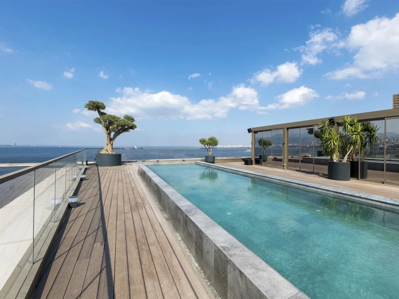 Marriot Hotel İzmir Otel Havuzu Projesi