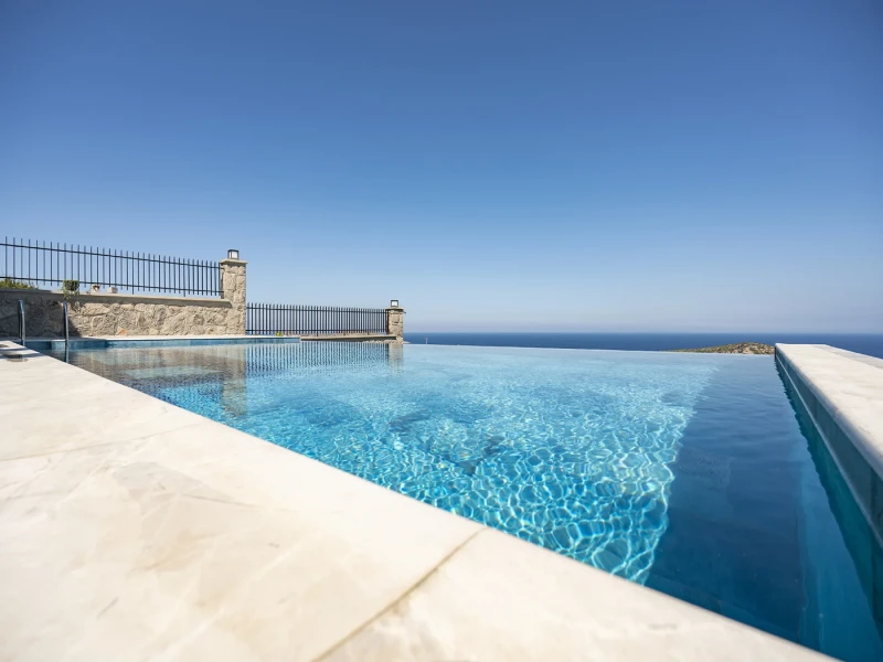 Blue Bead Bodrum Villa Schwimmbad Projekt
