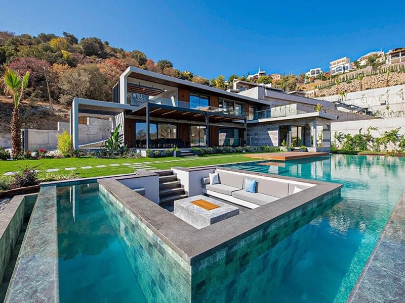 Olcay Mix Bodrum Villa Havuzu Projesi
