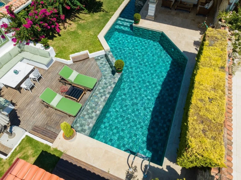 Projet De Piscine De Villa Piazza Green İzmir