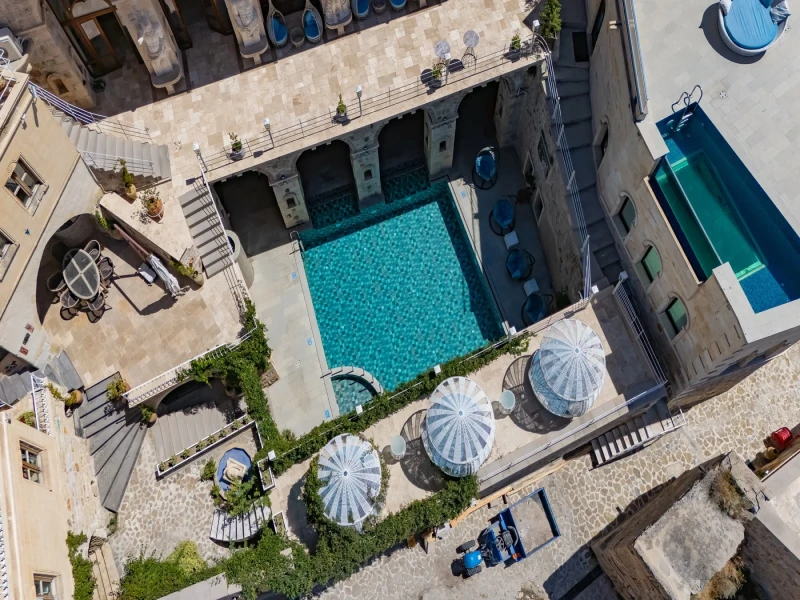 Elika Cave Suites Hotel & SPA Проект Отельного Бассейна