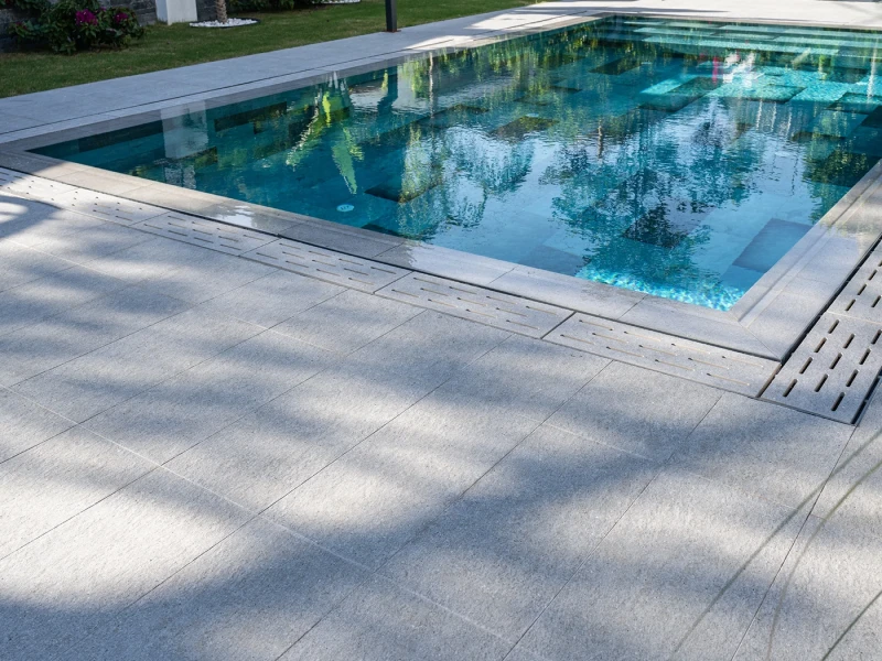 Cement Grey Marmaris Villa Pool Project
